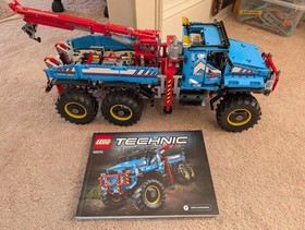 LEGO Technic 6x6 All Terrain Tow Truck 42070 Complete Retired Very fun build!
