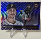 2025 Topps Chrome Platinum Paul Skenes Purple Vibrations Refractor /250 🔥🔥