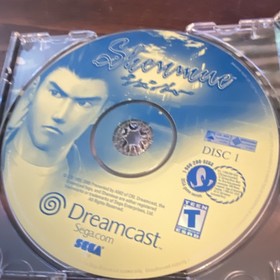 SEGA Shenmue Sega Dreamcast Action & Adventure Manual and passport included