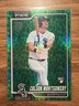 2026 Topps Series 1  COLSON MONTGOMERY (RC) Green Holiday Easter Foil Parallel