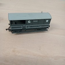 Hornby 00 Gauge GWReading brake van 16T 56261 