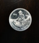 1987 American Prospector Silver Round Coin 1 troy oz .999 Fine Silver