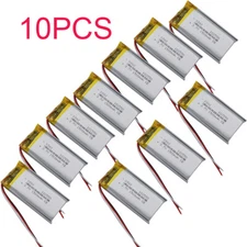10pcs 3.7V 1500mAh 5.55Wh Repair Li Battery 102550 Lipo NTC Thermistor 3-Wires