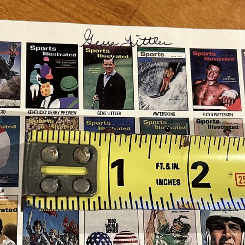 Gene Littler handsigniert signed Sports Illustrated Magazinseite Golf HOF - Bild 5 von 5