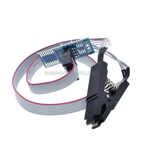 SOIC8 SOP8 Flash Chip IC Test Clips Clip Socket Adpter BIOS/24/25/93 Programmer - Bild 2 von 4