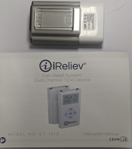 iRelief Tens System ET-1313 Schmerzlinderung 33 Stück ZYNEX medizinische Elektroden enthalten - Bild 3 von 12
