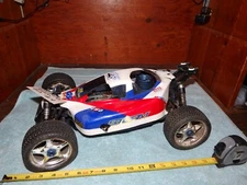 GS Racing Storm  1/8th RC Gas Powered 4WD Racing Buggy for Parts Or Repair