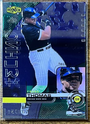 FRANK THOMAS 1999 UPPER DECK IONIX TECHNO R70 CHICAGO WHITE SOX HOF NMMT