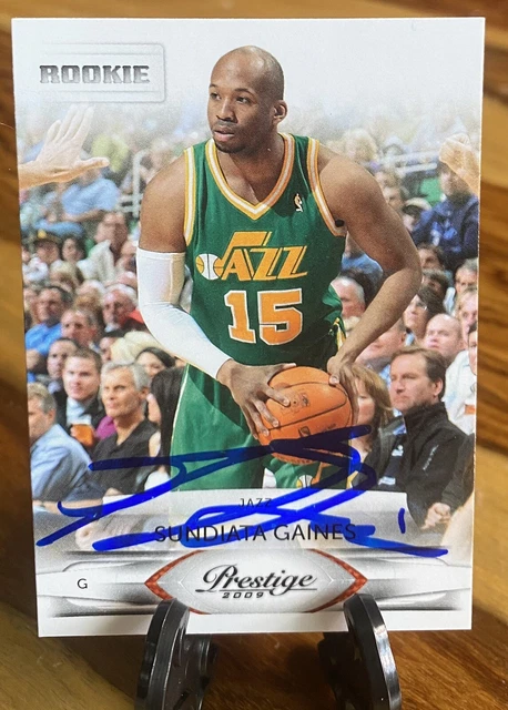 Sundiata Gaines 2009 Panini Prestige Rookie #255 On Card Auto! 🔥Rare🔥