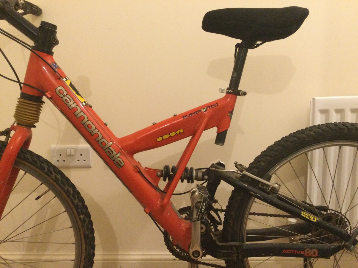 Cannondale super V700 Full Suspension Mountain Bike | eBay UK