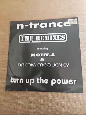 N-Trance - Turn Up The Power The Remixes - Used Vinyl Record 12 - GLOBEX125