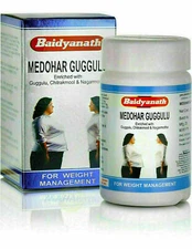 Baidyanath Medohar Guggulu / Guggul Herbal Weight Loss Tablets BUY 2GET 1 FREE