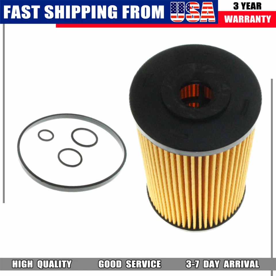 5x For 10-15 Isuzu NPR NQR NPR-HD 4HK1 5.2L Fuel Filter Element Kit NEW - Imagem 4 de 4