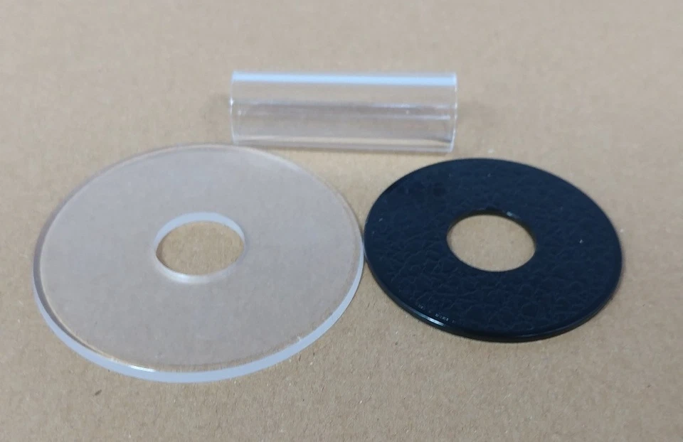 Japan Sanwa Clear White Tube Set for Joystick JLF-CD-CW Video Game Arcade Parts - Image 2 of 3