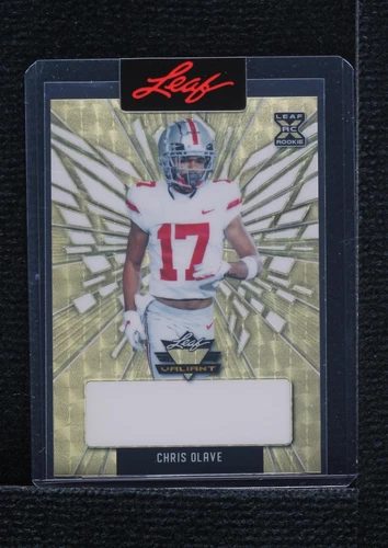 2022 Leaf Valiant Chris Olave #BA-CO3