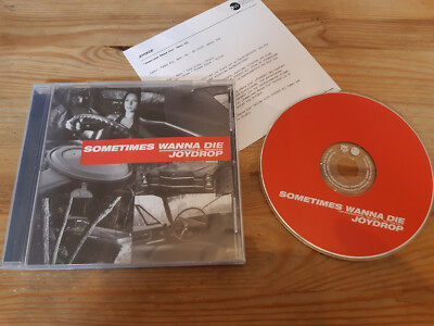CD Pop Joydrop - Sometimes Wanna Die (3 Song) Promo TOMMY BOY + Presskit jc