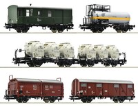 Roco H0 6600018 - 5-Tlg. Set: GüTerzug, Db, Ep. Iv Neuware