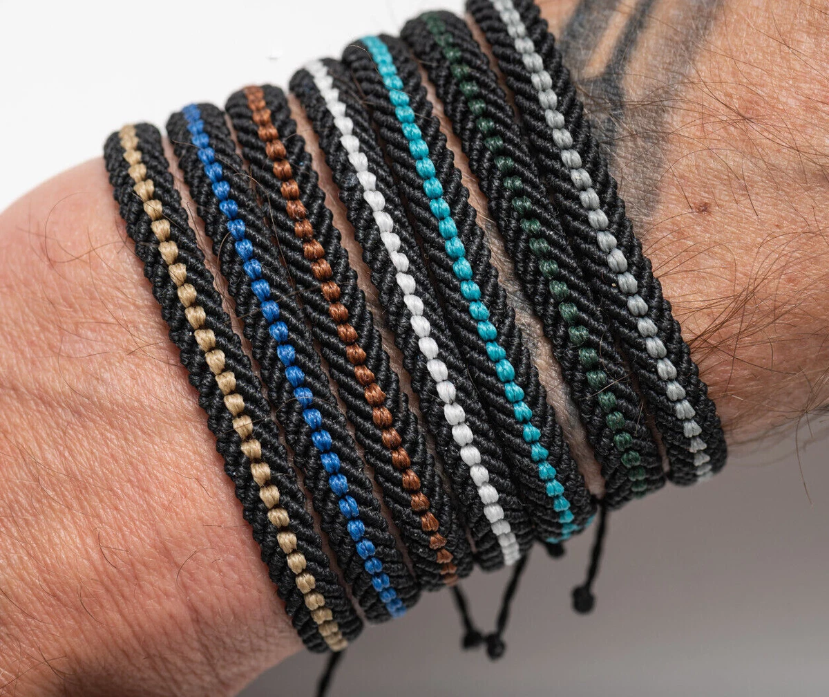 Woven bracelets for guys outlet