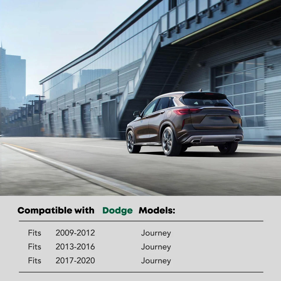 Tabla de correr de aluminio de 5,5 pulgadas para Dodge Journey 2009 2010-2020 deportiva utilitaria Foto 2 de 4