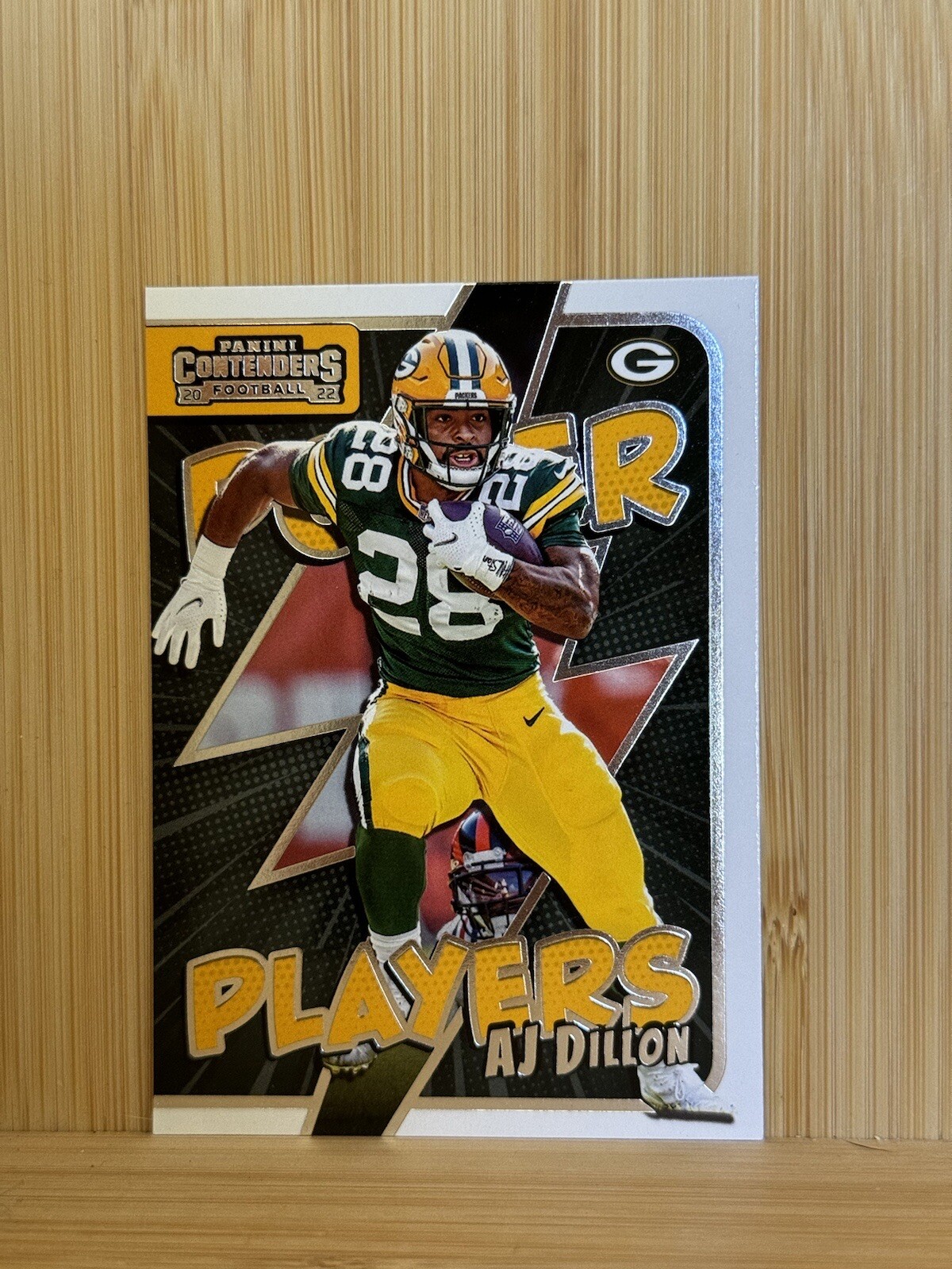 2022 Panini Contenders - Power Players  #PWR-AJD AJ Dillon 