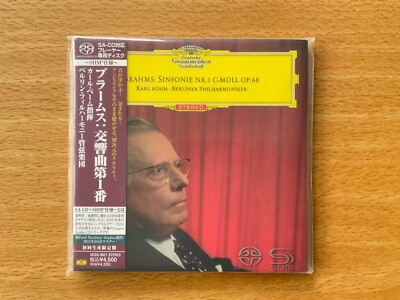 SHM SACD Brahms - Sinfonie Nr. 1, Berliner Phil., Karl Böhm UCGG-9021 NEU MINT