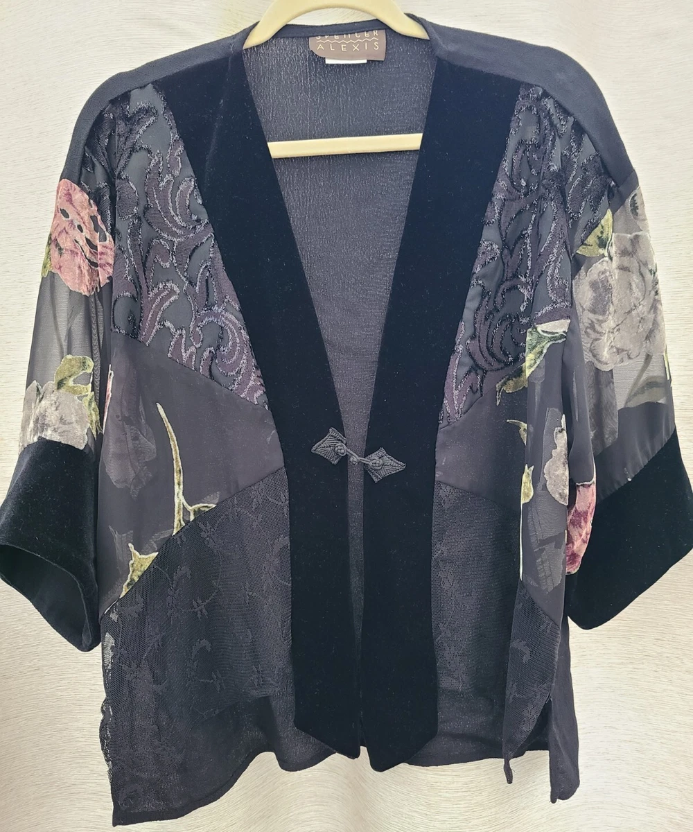 Velvet burnout jacket sale