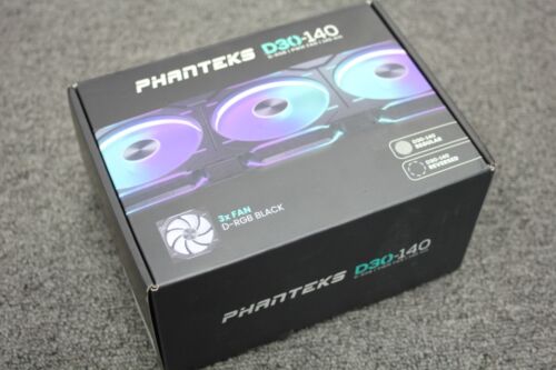 Phanteks D30-140 - D-RGB - PWM FAN - 140mm - 3 FAN - Black - Afbeelding 3 van 3