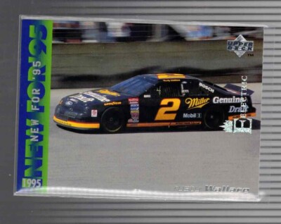 1995 Upper Deck - New for '95 Rusty Wallace #270 Silver Signatures