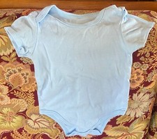 tutina per bimbo azzurra 100% cotone 12-18 mesi