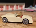 Vintage Matchbox Series No. 19 B White  MGA Sports Car GPW Lesney MINT