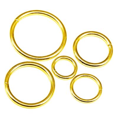 50 Stck. 5 Größen 3/2 3/4 1 3/5 5/4 Mehrzweck Metall O Ring Metallringe für Riemen