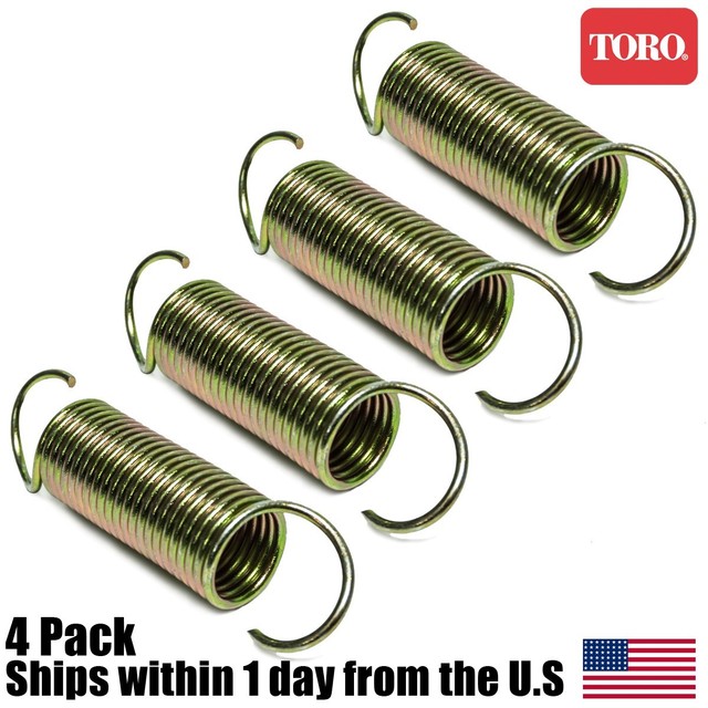 4PK Genuine Toro Titan ZTR Lawn Mower Extension Spring ZX4800 ZX4820