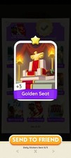 Monopoly Go Set 4 Golden Seat One Star ⭐️