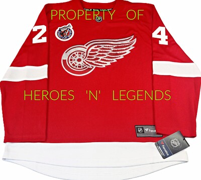 NWT-LG BOB PROBERT DETROIT RED WINGS 1893-1993 STANLEY CUP PATCH