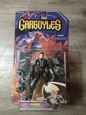 VINTAGE 1995 GARGOYLES Xanatos Action Figure KENNER Disguise Armor Sealed New...