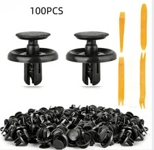 100pcs Engine Cover Grille Bumper Retainer Clips For 90467-07211 Toyota Lexus 100pcs Engine Cover Grille Bumper Retainer Clips For 90467-07211 Toyota Lexus
