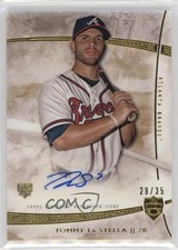 2014 Topps Supreme Auto Sepia 29/35 Tommy La Stella #SA-TL Auto n1u