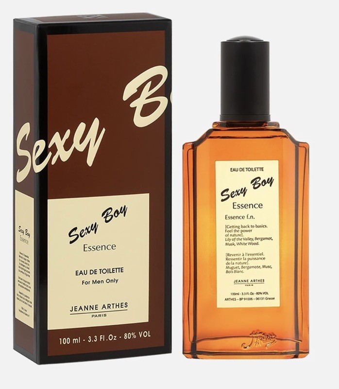 Sexy Boy Essence Jeanne Arthes le parfum homme idéal pour vos rendez-vous galants