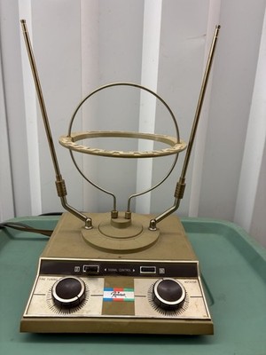 Rembrandt Hi Tech 888 Indor TV AntennaColor Black/White TV and FM UNTESTED