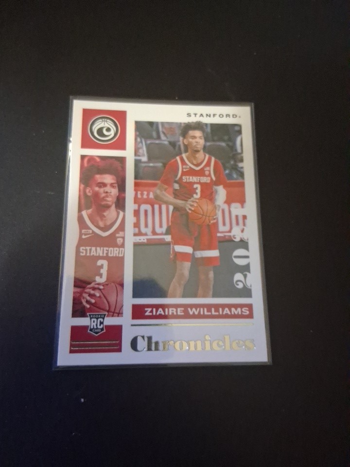 2021-22 Chronicles Draft Picks #16 Rookie Ziaire Williams Stanford
