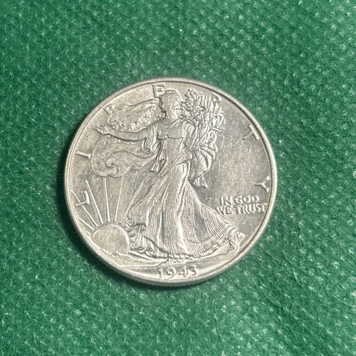 1943 Walking Liberty Half Dollar - Uncirculated Free Shipping