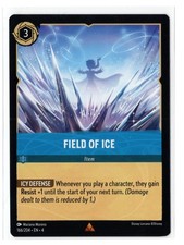 Disney Lorcana Ursula's Return Field Of Ice 166/204 Rare NON-FOIL