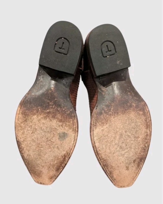 Tecovas Barrett Brick Snip Toe Python Skin  Cowbo… - image 5