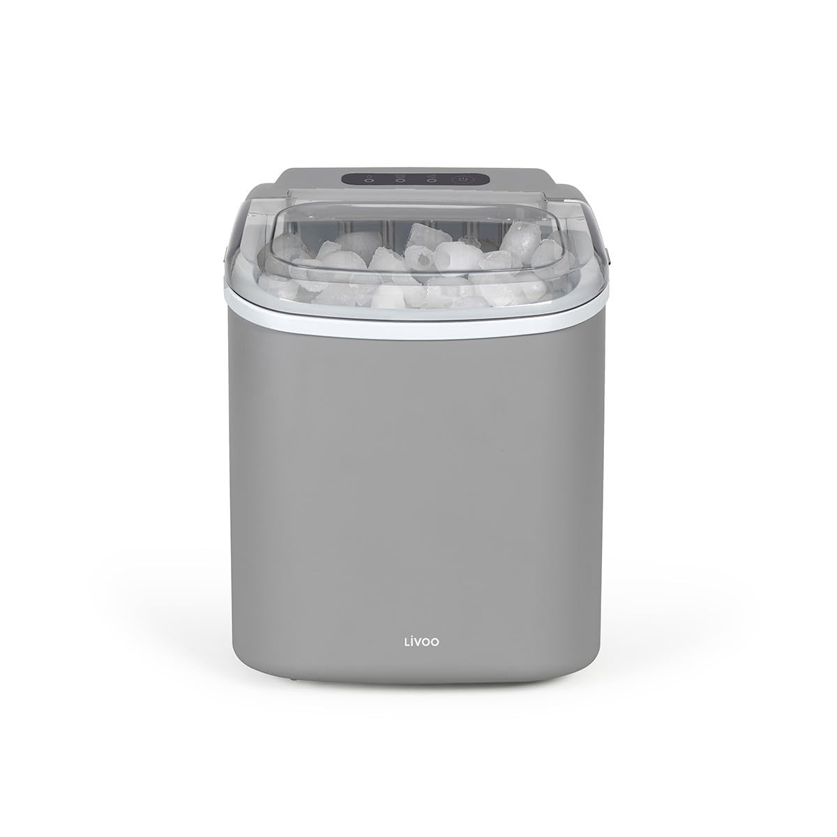 Livoo DOM484G Ice Maker - Capacità 12kg/giorno, taglia media, 9 cubi in (S3m)