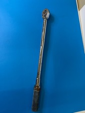 Snap On 12 Drive Qjr-3200a Ratcheting Click Torque Wrench 30-200 Ft Lb Snap On 12 Drive Qjr-3200a Ratcheting Click Torque Wrench 30-200 Ft Lb