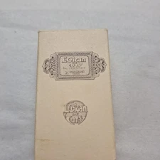 RARE Vintage Antique L’Origan Coty 1920s Perfume Miniature Orig Box France