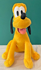 Disney Pluto Plush 14" Kohl  s Cares 2014 Yellow Dog Stuffed Animal Excellent