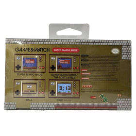 Brand New Sealed Nintendo Game & Watch Super Mario Bros. Handheld Color Screen