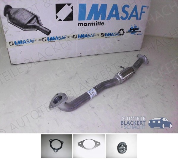 Imasaf Auspuff Hosenrohr Abgasrohr für Fiat Punto (188) 1.9 JTD-image