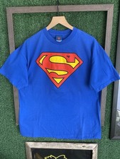 2004 Warner Bros Superman Movie Promo Graphic T-Shirt All style Size X-Large
